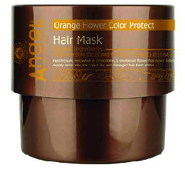 Защитная маска для волос «Сияющий цвет» с цветком апельсина 300 g Angel Provence