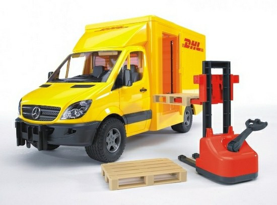 MB Sprinter фургон DHL с погрузчиком