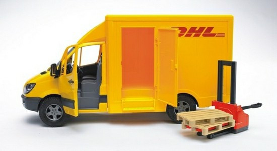 MB Sprinter фургон DHL с погрузчиком