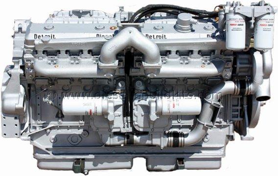 Двигатель Detroit Diesel 16V71, 16V149, 16V92, 16VA5191, 16V-4000 - фото 2 - id-p47399923