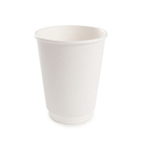 Стакан бумажный ThermoCup Белый д/гор. напитков, 300мл