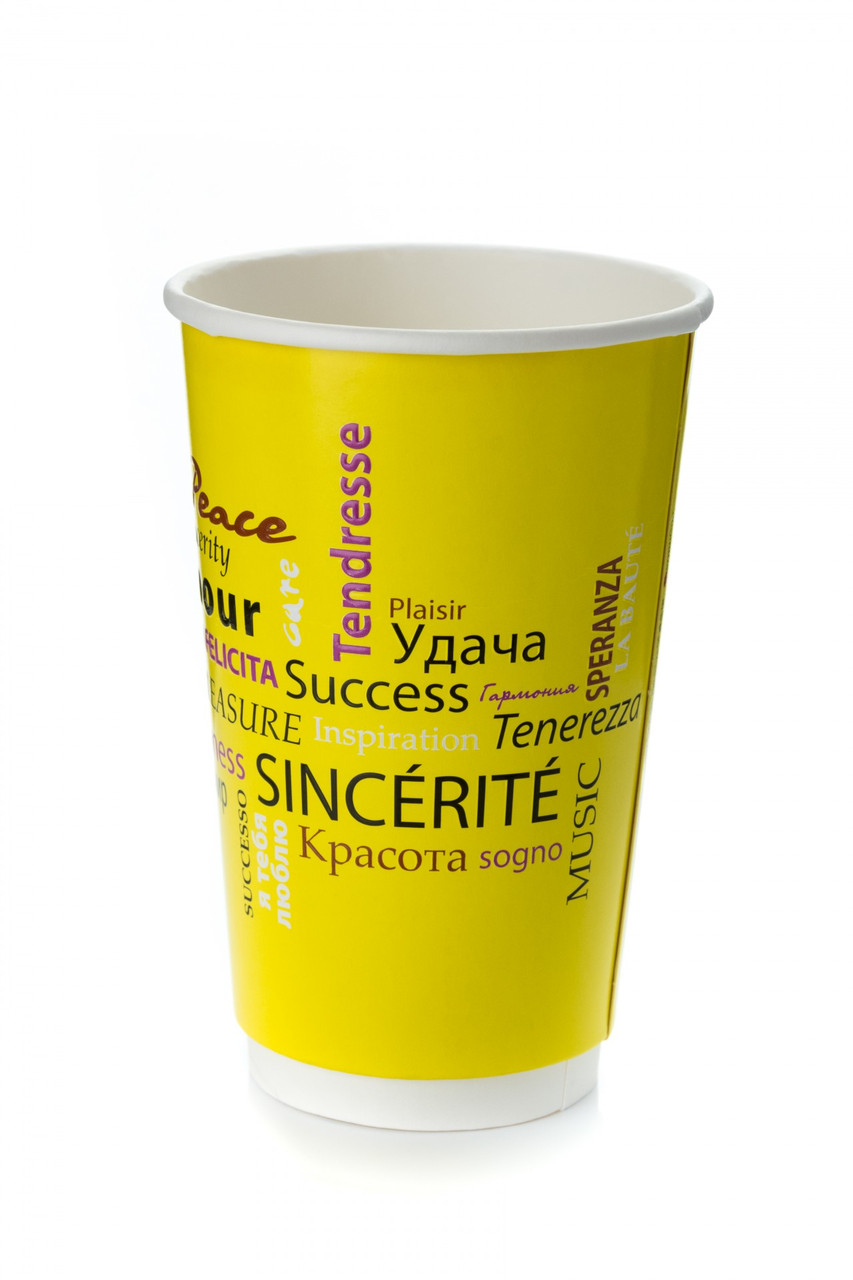 Стакан бумажный ThermoCup Fiesta д/гор. напитков, 400мл