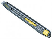 Нож Stanley INTERLOCK, высокопрочный металлический корпус, ширина лезвия 9 мм
