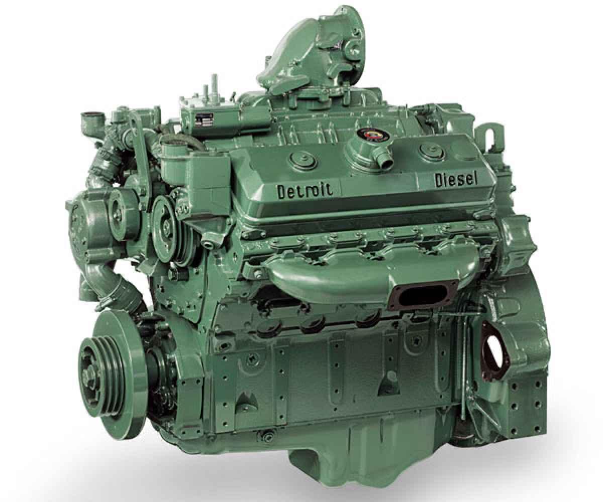 Дизельный двигатель Detroit Diesel, двигатель Detroit Diesel - фото 3 - id-p47414989