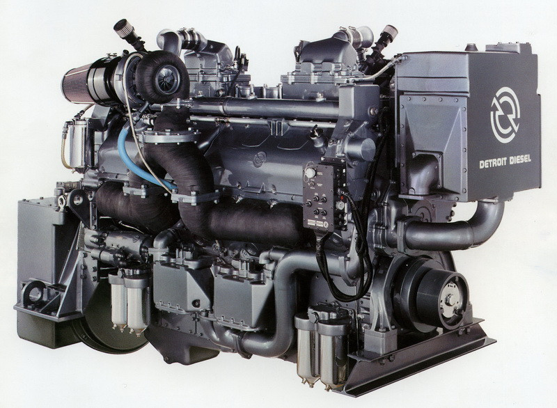 Дизельный двигатель Detroit Diesel, двигатель Detroit Diesel - фото 5 - id-p47414989