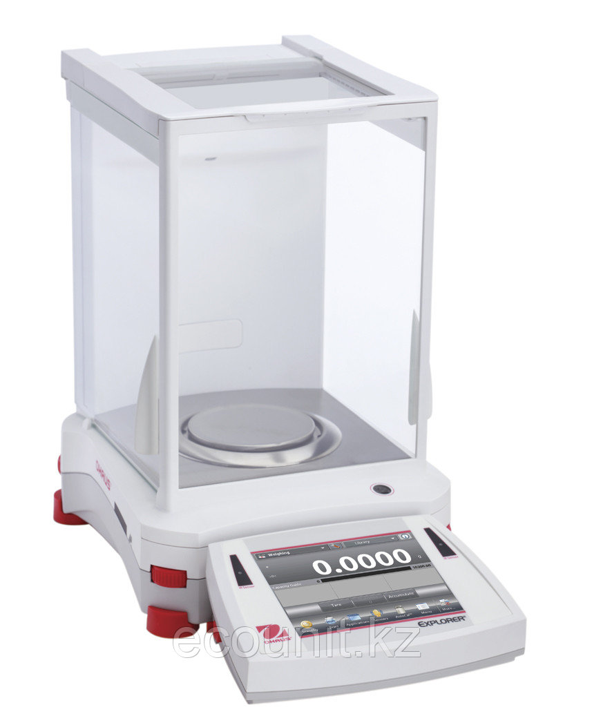 Ohaus EX224/AD Аналитические весы с электроприводом дверок (Госреестр)