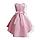 Платье с бантиком для девочки, цвет розовый, фото 5