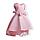 Платье с бантиком для девочки 8-12 лет, цвет розовый, фото 6