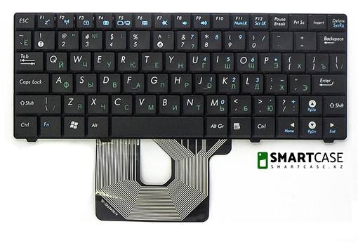 Клавиатура для ноутбука Asus EEE PC T91 (черная, RU) - фото 2 - id-p47423372