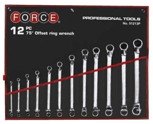НАБОР КЛЮЧЕЙ FORCE 12 ПРЕДМЕТОВ (FORCE 51213P)