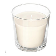 Ароматическая свеча в стакане СИНЛИГ, Сладкая ваниль/естественный