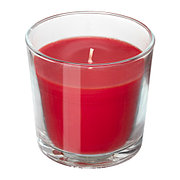 Ароматическая свеча в стакане, Красные садовые ягоды