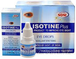 ISOTINE ПЛЮС Eye Drop - глазные капли от многих глазных заболеваний.