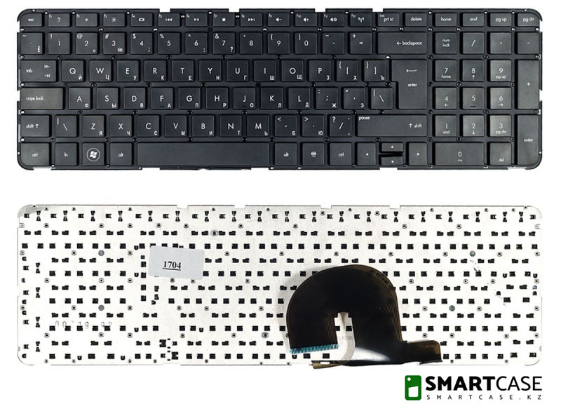 Клавиатура для ноутбука HP Pavilion DV7-4000 (черная, RU)