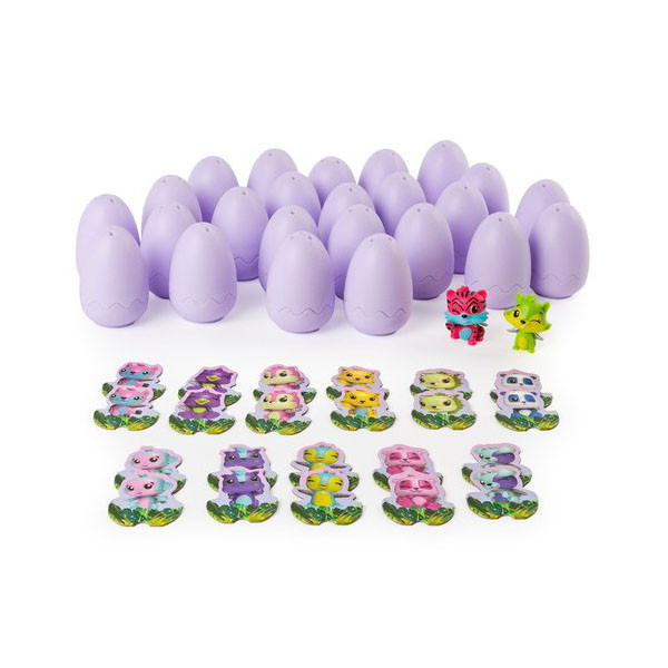 Hatchimals 34602 Хетчималс Настольная игра Memory + 2 коллекционные фигурки в ассортименте