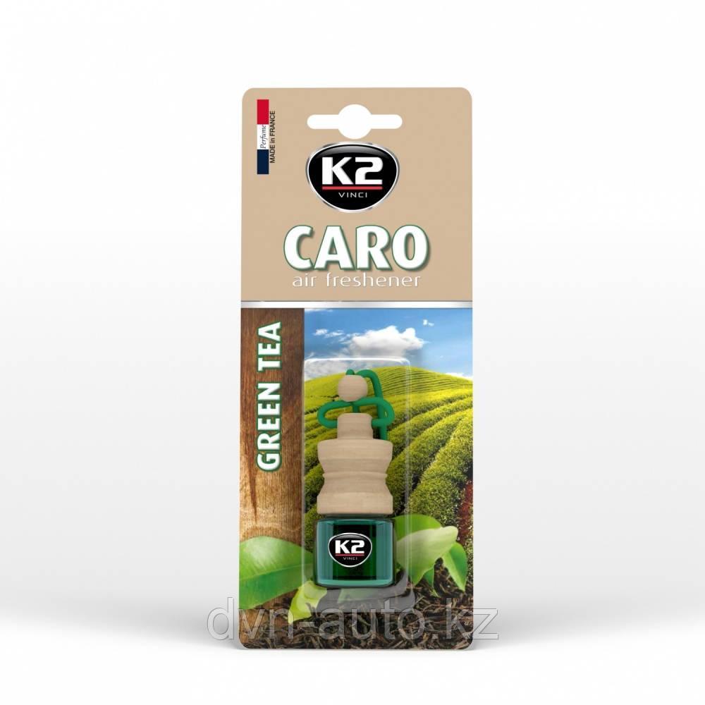 Ароматизатор K2 "VENTO" флакон с деревянной крышкой (зеленый чай) - фото 1 - id-p47458540