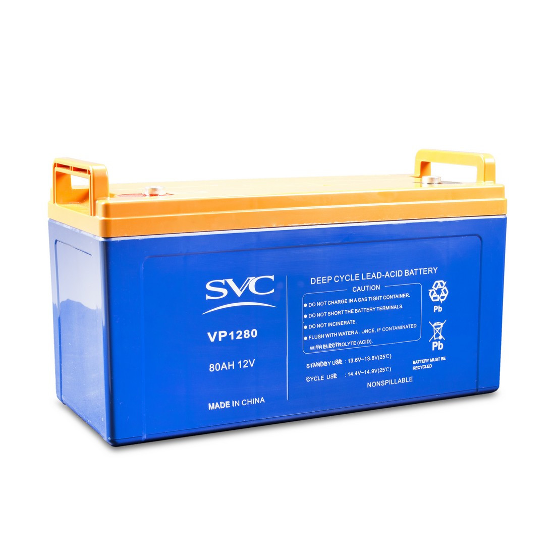 Батарея SVC 12В 80 Ач 