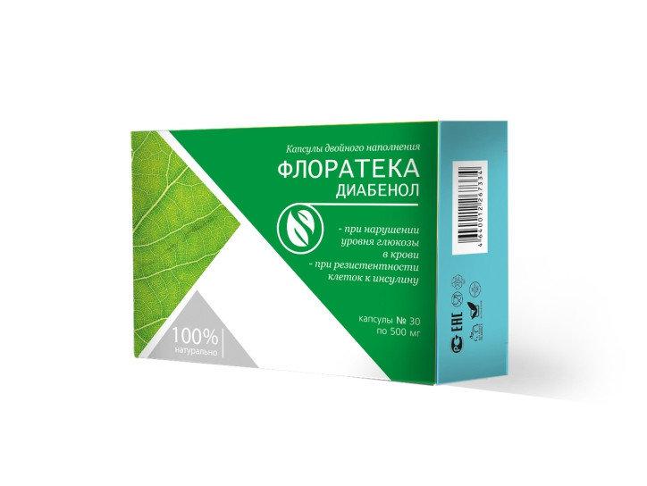 Флоратека Диабенол - при сахарном диабете