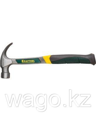 Молоток-гвоздодёр цельнокованый столярный, KRAFTOOL THOR 450 г, фото 2