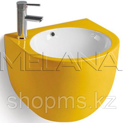 Умывальник для ванной подвесной Melana 800-500FYW желтый   ***, фото 2