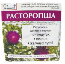 Фитогранулы Расторопша, при болезнях печени, 50гр