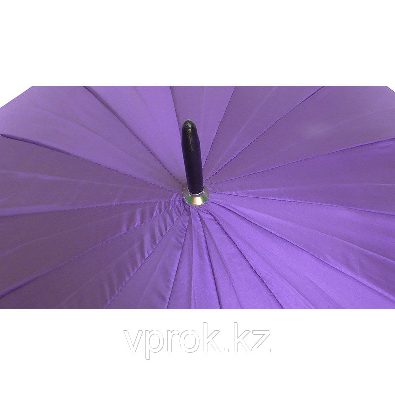 Женский зонт-трость фиолетовый - фото 3 - id-p47463872
