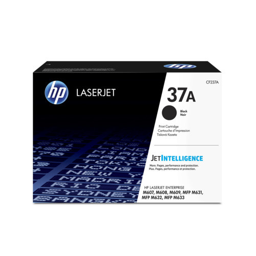 HP 37A Черный лазерный картридж (CF237A) - фото 1 - id-p47471026