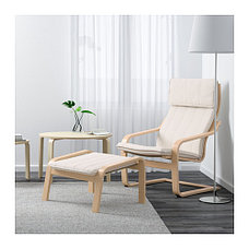 Кресло ПОЭНГ березовый шпон ИКЕА, IKEA , фото 2