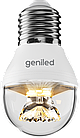  Светодиодная лампа Geniled Е27 G45 8Вт 2700K линза 