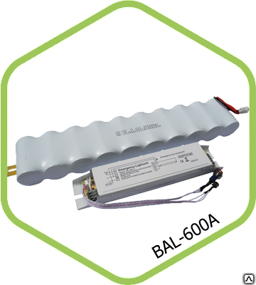 Блок аварийного питания для светодиодных ламп BAL-600A 23Вт ASD