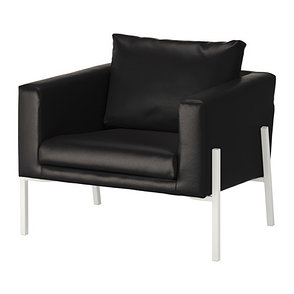 Кресло КОАРП черный ИКЕА, IKEA, фото 2