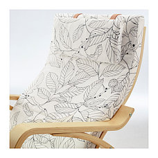Кресло-качалка ПОЭНГ березовый шпон ИКЕА, IKEA , фото 3
