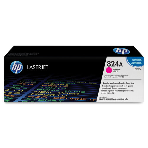 HP 824A Пурпурный лазерный картридж (CB383A) - фото 1 - id-p47491006