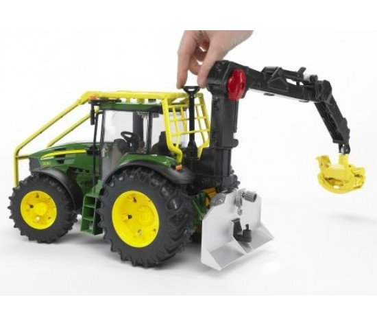 Трактор John Deere 7930 лесной с манипулятором Bruder