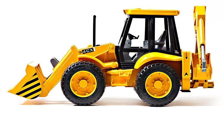 Экскаватор – погрузчик колёсный Bruder JCB 4CX
