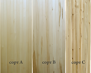 Вагонка липа, сорт С