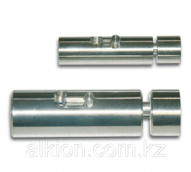 Дверная задвижка, щеколда для двухстворчатых стеклянных дверей. Для УФ - склеивания.