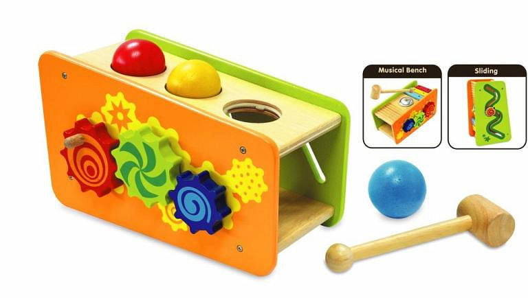 Развивающая игрушка-стучалка I'm Toy