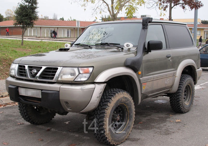 Nissan Patrol Y61 1997-2000 шноркель - RIDEPRO 4X4