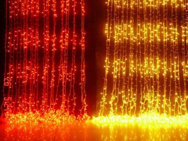 LED гирлянда "Водопад" 3*2м, Переливается. Светящиеся водопады 3*2 м, теплый белый, белый, синий, цветной