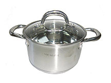 Кастрюля  с многослойным толстым дном Vicalina VL-1074 3 л