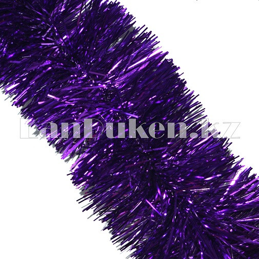 Мишура многослойная Фиолетовая d=10 см