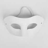 Основа для творчества и декорирования - маска на резинке "Загадка"