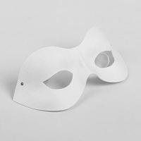 Основа для творчества и декорирования - маска на резинке "Классика"