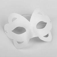 Основа для творчества и декорирования - маска на резинке "Ажур"