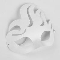 Основа для творчества и декорирования - маска на резинке "Огонь"