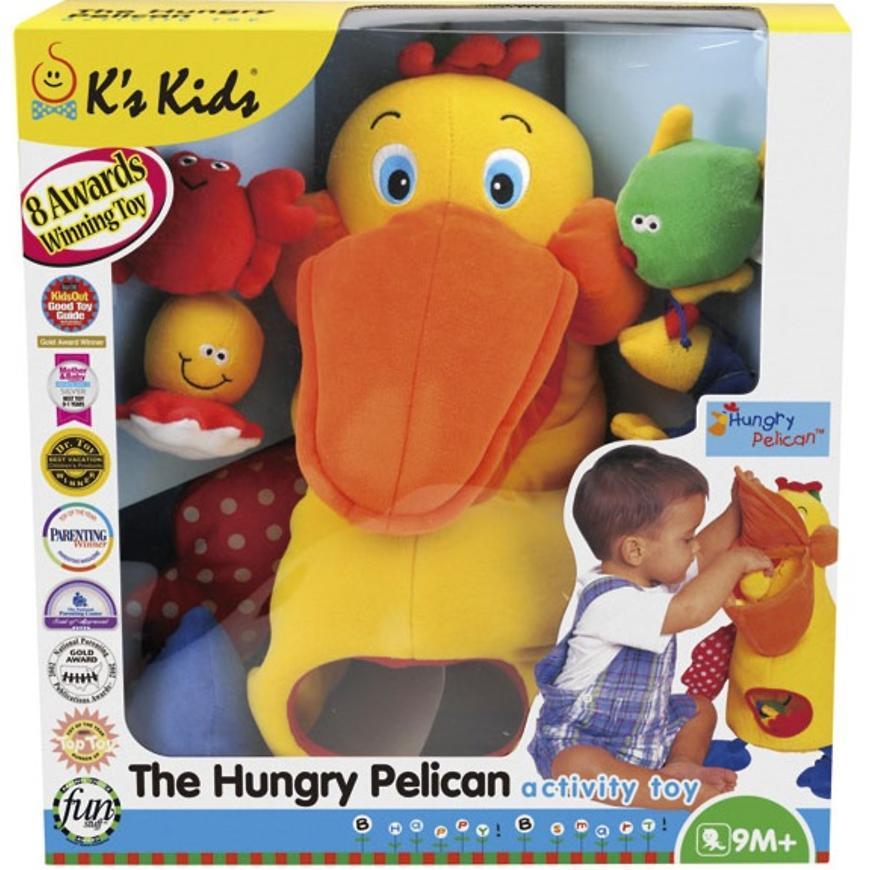 Kids Голодный пеликан с игрушками