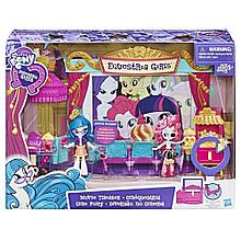 Hasbro My Little Pony Equestria Girls Minis Игровой набор "Кинотеатр" Джунипер Монтаж
