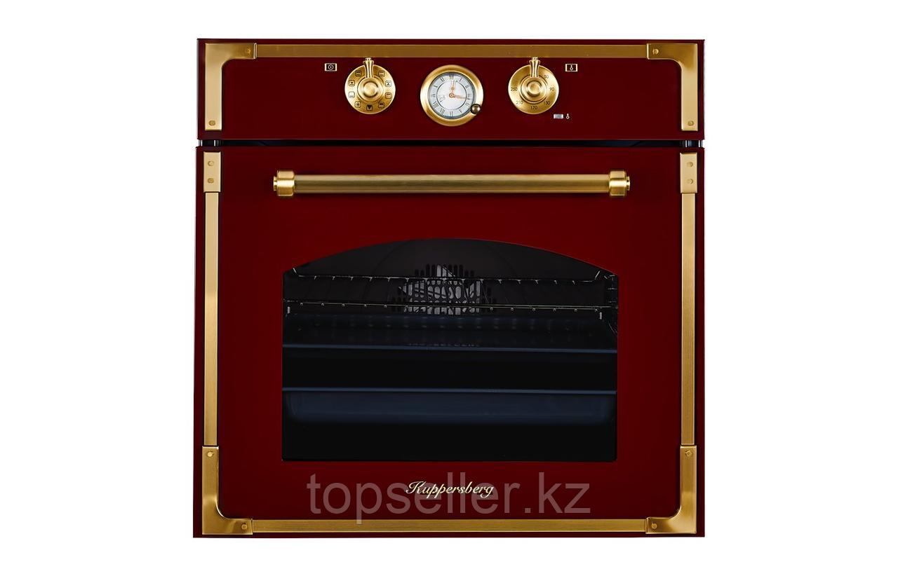 Духовой шкаф Kuppersberg RC 699 BOR Bronze бордовый/фурнитура цвета бронзы - фото 1 - id-p47543439
