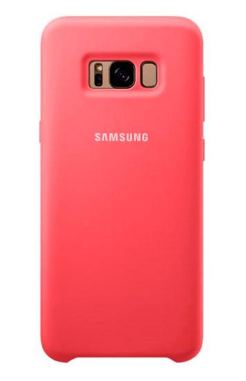 Силиконовый чехол Silky and Soft-touch finish для Samsung Galaxy S8 G950F (красный), фото 1